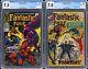 1968 / 1969 Marvel Fantastic Four #59 & #76 CGC 7.0 / 7.5 Stan Lee stories lot