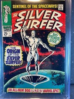1968 Marvel Comics Silver Surfer #1 CGC 5.0 OW Origin Silver Surfer