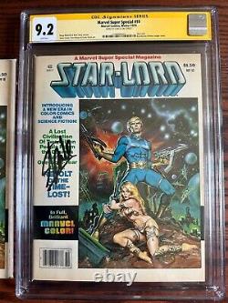 1979 Marvel Super Special #10 CGC 9.2 Signed by Stan Lee STARLORD Guardians