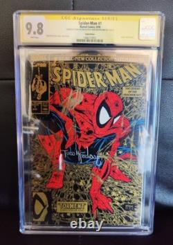 1990 Marvel Comics SPIDER-MAN #1 Signed By Todd McFarlane/Stan Lee CGC 9.8