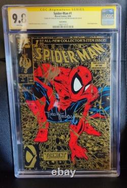 1990 Marvel Comics SPIDER-MAN #1 Signed By Todd McFarlane/Stan Lee CGC 9.8