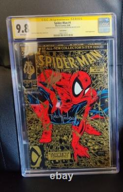 1990 Marvel Comics SPIDER-MAN #1 Signed By Todd McFarlane/Stan Lee CGC 9.8