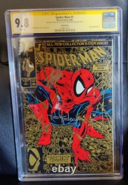 1990 Marvel Comics SPIDER-MAN #1 Signed By Todd McFarlane/Stan Lee CGC 9.8