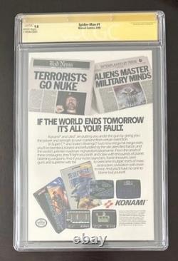 1990 Spider-Man #1 CGC 9.8 Signed 5x Stan Lee-Mcfarlane-Parker-Salicrup-Sharen