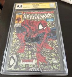 1990 Spider-Man #1 CGC 9.8 Signed 5x Stan Lee-Mcfarlane-Parker-Salicrup-Sharen