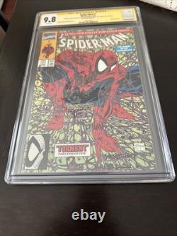 1990 Spider-Man #1 CGC 9.8 Signed 5x Stan Lee-Mcfarlane-Parker-Salicrup-Sharen