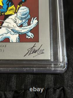 1991 Marvel Milestone Edition X-Men #1 CBCS (? CGC) 8.5 VF+ Stan Lee SIGNED