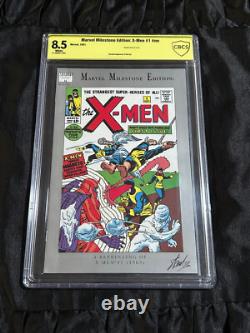 1991 Marvel Milestone Edition X-Men #1 CBCS (? CGC) 8.5 VF+ Stan Lee SIGNED 1991 Marvel Milestone Edition X-Men #1 CBCS (? CGC) 8.5 VF+ Stan Lee SIGNED