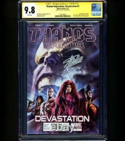 1ST ANNIHILATORS APPEARANCE STAN LEE 1 of 1 Thanos Imperative #1 CGC 9.8 SS NM