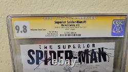 2013 Marvel Comic Superior Spider-man #1 Sketch Sign Dan Slott Stan Lee Cgc 9.8