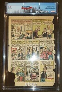 AMAZING FANTASY 15 CGC PG PAGE 1 ONLY 1962 STAN LEE 1st APPEARANCE OF SPIDER-MAN