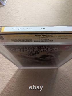 AMAZING SPIDER-MAN #1 CGC 9.8 Signed Stan Lee, Humberto Ramos Inscribed