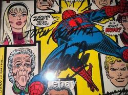 AMAZING SPIDER-MAN 121 CGC 7.0 Death Gwen Stacy Signed by Stan Lee & John Romita