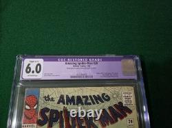 AMAZING SPIDER-MAN 20 CGC 6.0 Slt C-1 1st SCORPION STAN LEE STEVE DITKO