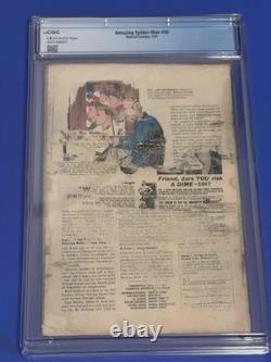 AMAZING SPIDER-MAN #50 CGC 1.0 1st APPEARANCE KINGPIN Marvel Comic 7/67 1967