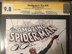 AMAZING SPIDER-MAN #638 CGC 9.8 Signed by Stan Lee & Others 2010 Fan Expo