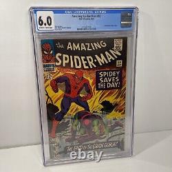 AMAZING SPIDERMAN 40 CGC 6.0 FN Stan Lee / John Romita Marvel