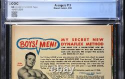 AVENGERS #13 cgc 8.0 OWithW Pages Marvel/1965