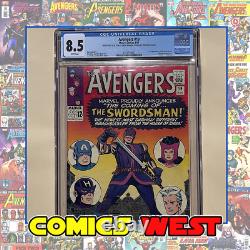 AVENGERS #19 CGC 8.5 From DAVID PARSOW's personal collection! Stan Lee