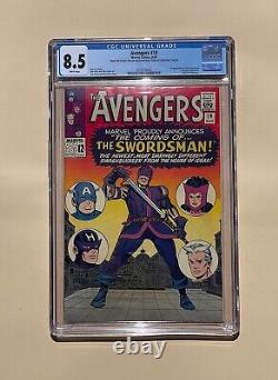 AVENGERS #19 CGC 8.5 From DAVID PARSOW's personal collection! Stan Lee