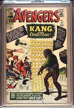 AVENGERS #8 CGC 6.0 1st app. Kang! Stan Lee, Jack Kirby, Marvel Comics 1964