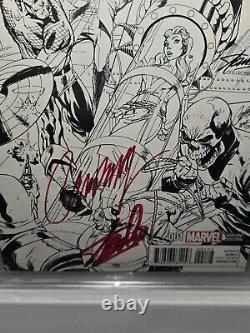 All-New Captain America #1 CGC 2x Signature Autograph STAN LEE J. SCOTT CAMPBELL