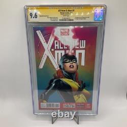 All New X-Men #1 Marvel 2013 1100 Jean Grey Variant CGC 9.6 Signed by Stan Lee
