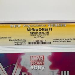 All New X-Men #1 Marvel 2013 1100 Jean Grey Variant CGC 9.6 Signed by Stan Lee
