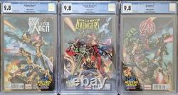 All New X-Men, Uncanny Avengers, Avengers Midtown Exclusive JSC CGC 9.8