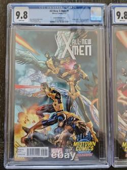All New X-Men, Uncanny Avengers, Avengers Midtown Exclusive JSC CGC 9.8