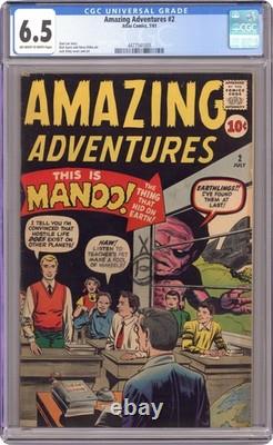 Amazing Adventures #2 CGC 6.5 1961 4477541005