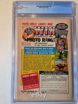 Amazing Adventures # 3 Marvel 1961 Cgc 7.5 Kirby Cover Ditko Art