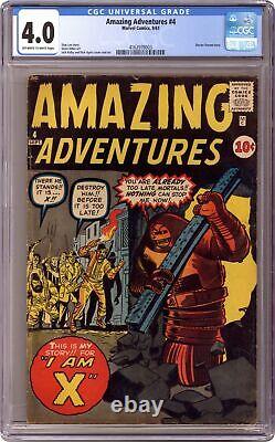 Amazing Adventures #4 CGC 4.0 1961 4163978003