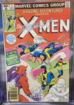 Amazing Adventures #v2 #1 Newsstand CGC 9.2 Signed Claremont Reprints X-Men #1