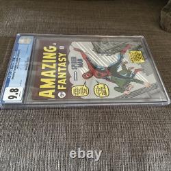 Amazing Fantasy #15 Facsimile CGC 9.8 Spider-Man Stan Lee Ditko Kirby NO BARCODE