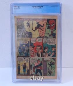 Amazing Fantasy #15 Origin & 1st App. Spider-Man Stan Lee Marvel 1962 CGC PG 5