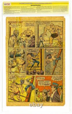 Amazing Fantasy (1962 Marvel) 15 CGC 3rd Page Only SS Stan Lee 1147763010