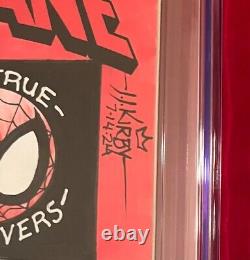 Amazing Mary Jane 1 CGC 9.4 Stan Lee Sketch by J J Kirby Colors by Edgar Delgado