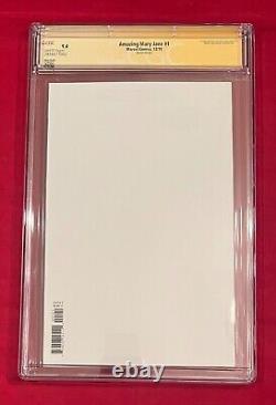 Amazing Mary Jane 1 CGC 9.4 Stan Lee Sketch by J J Kirby Colors by Edgar Delgado