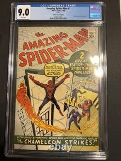 Amazing Spider-Man 1 1966 Marvel Comics CGC VF/NM 9.0 GRR Golden Record Reprint