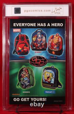 Amazing Spider-Man #1.4 PGX 9.6 NM+ Near Mint+ color Var signed STAN LEE +CGC