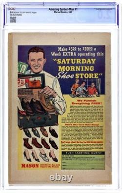 Amazing Spider-Man #1 CGC 2.0 1963 4636778006
