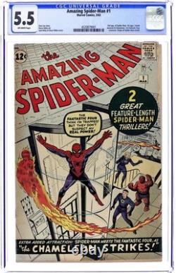 Amazing Spider-Man #1 CGC 5.5 1963 4520879001