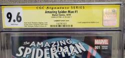 Amazing Spider-Man #1 CGC 9.6 SS Signed Stan Lee J. Scott Campbell Variant 2015