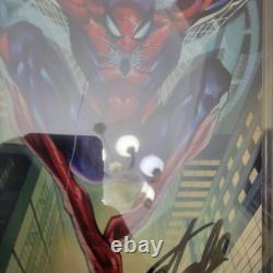 Amazing Spider-Man #1 CGC 9.6 SS Signed Stan Lee J. Scott Campbell Variant 2015