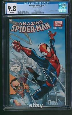 Amazing Spider-Man #1 CGC 9.8 Ramos Variant 1st Cindy Moon Stan Lee Cover