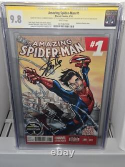Amazing Spider-Man #1 CGC SS Signature Autographed by STAN LEE on Issue Release