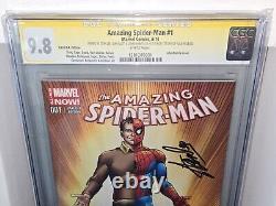 Amazing Spider-Man #1 CGC SS Variant Signature by STAN LEE on Issue Release