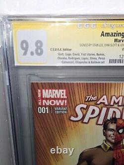 Amazing Spider-Man #1 CGC SS Variant Signature by STAN LEE on Issue Release