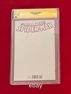 Amazing Spider-Man 1 Sketch CGC 9.4 Signed by Ramos & Sketch of Stan Lee Only 10